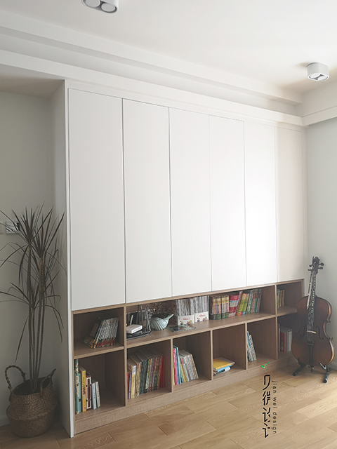 日式原木风三口之家丨中国深圳丨见微陈设艺术-38