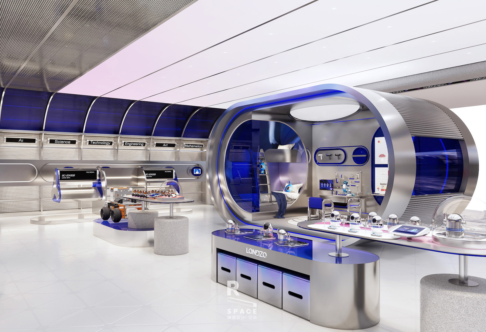 少年天才科学实验室空间设计丨瑞德设计·空间-18