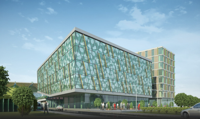 Pulkovo机场附近商业中心和酒店丨俄罗斯圣彼得堡丨A  Len,Nicholas Grimshaw,Rambol-54