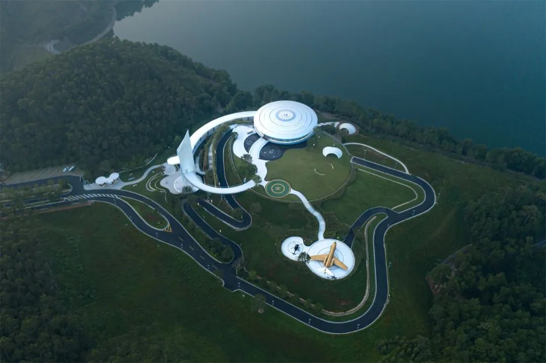   林德设计丨恩平泉林黄金小镇飞行体验馆  景观设计 丨中国广东-74