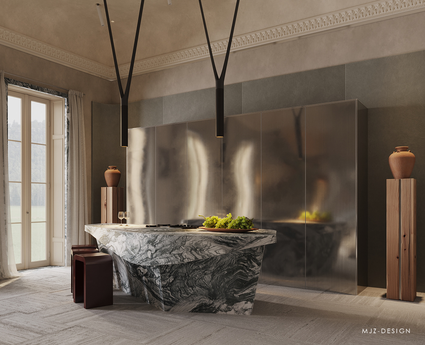摩纳哥别墅丨TEA TOLORDAVA INTERIOR DESIGN-8