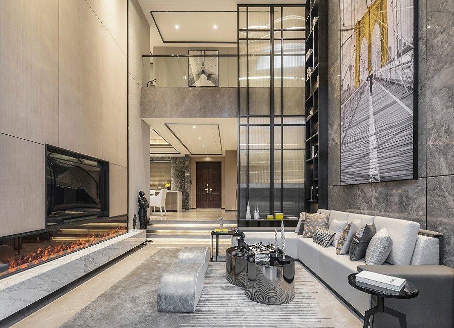 “格调”中山·远洋神湾双拼别墅 ：迦曼嘉设计-3