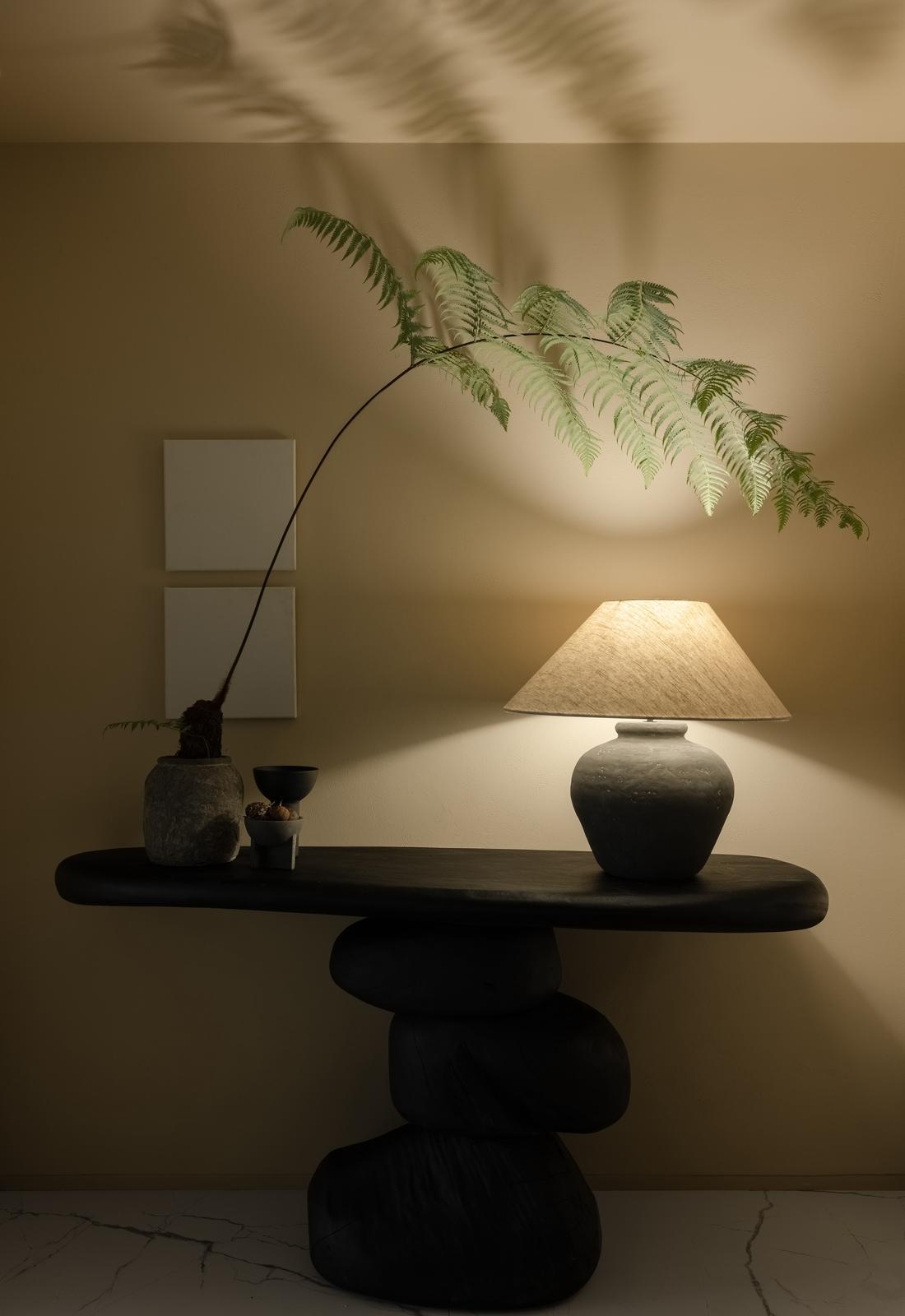 清羽设计丨平层丨松 间 月 影-2