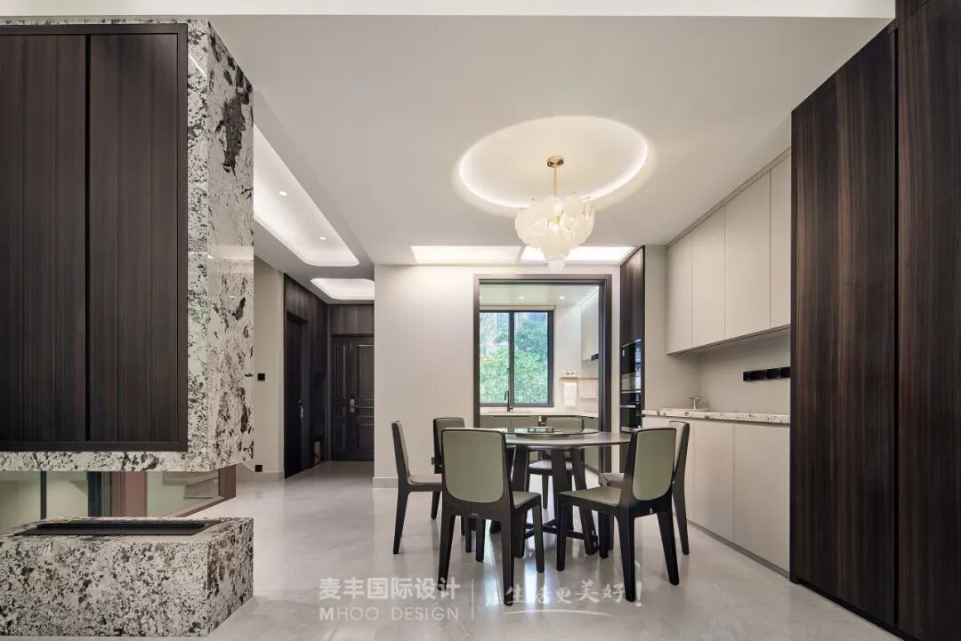 MHOO|市心府360㎡现代风：木中藏雅，无序藏奢-25