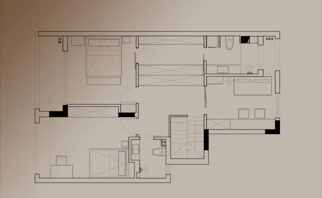 武汉中叠户型绿植点缀高级感家居丨中国武汉-7