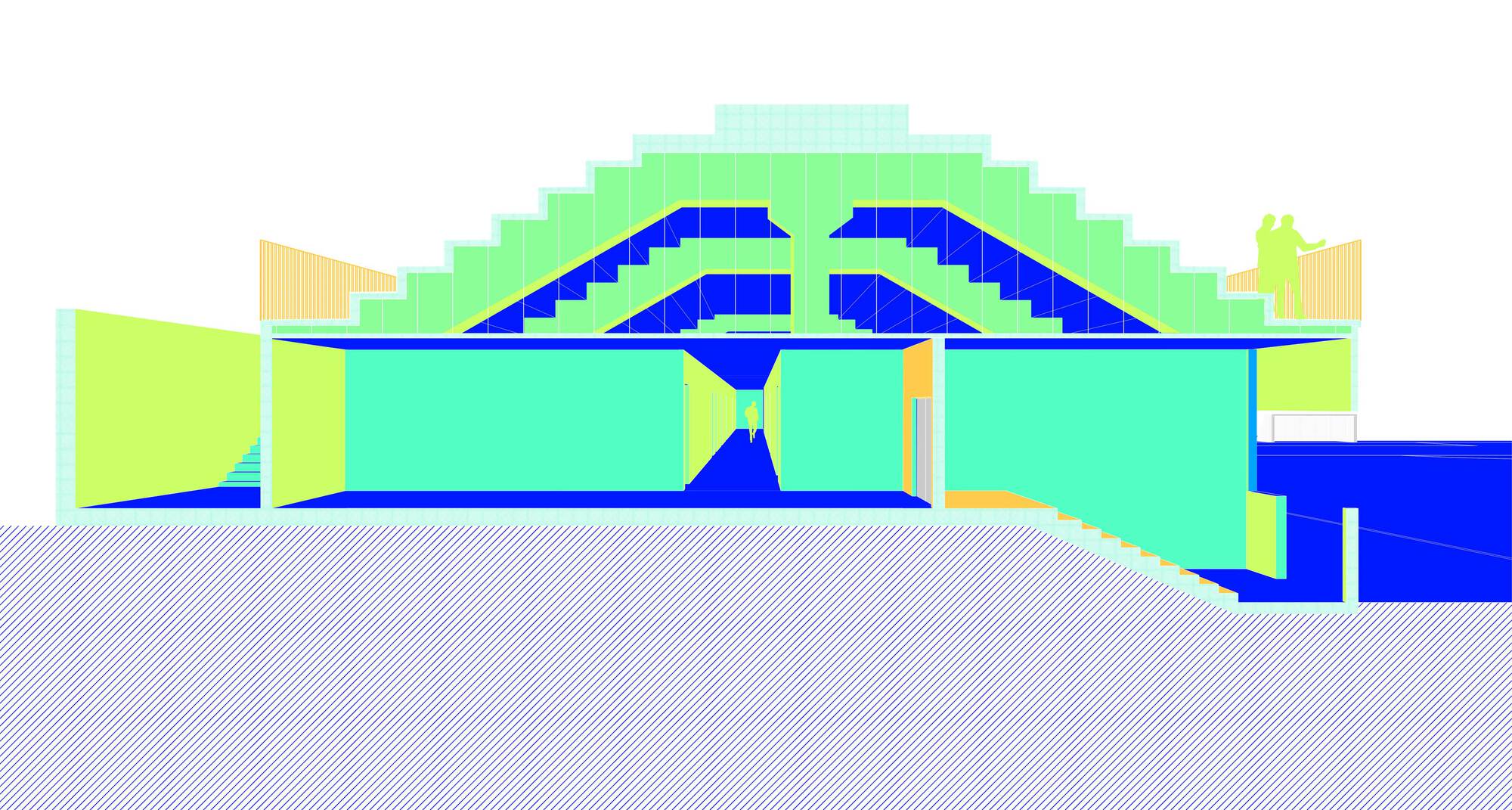 Aveiro 市体育场看台大楼训练综合体丨葡萄牙丨SUMMARY-49