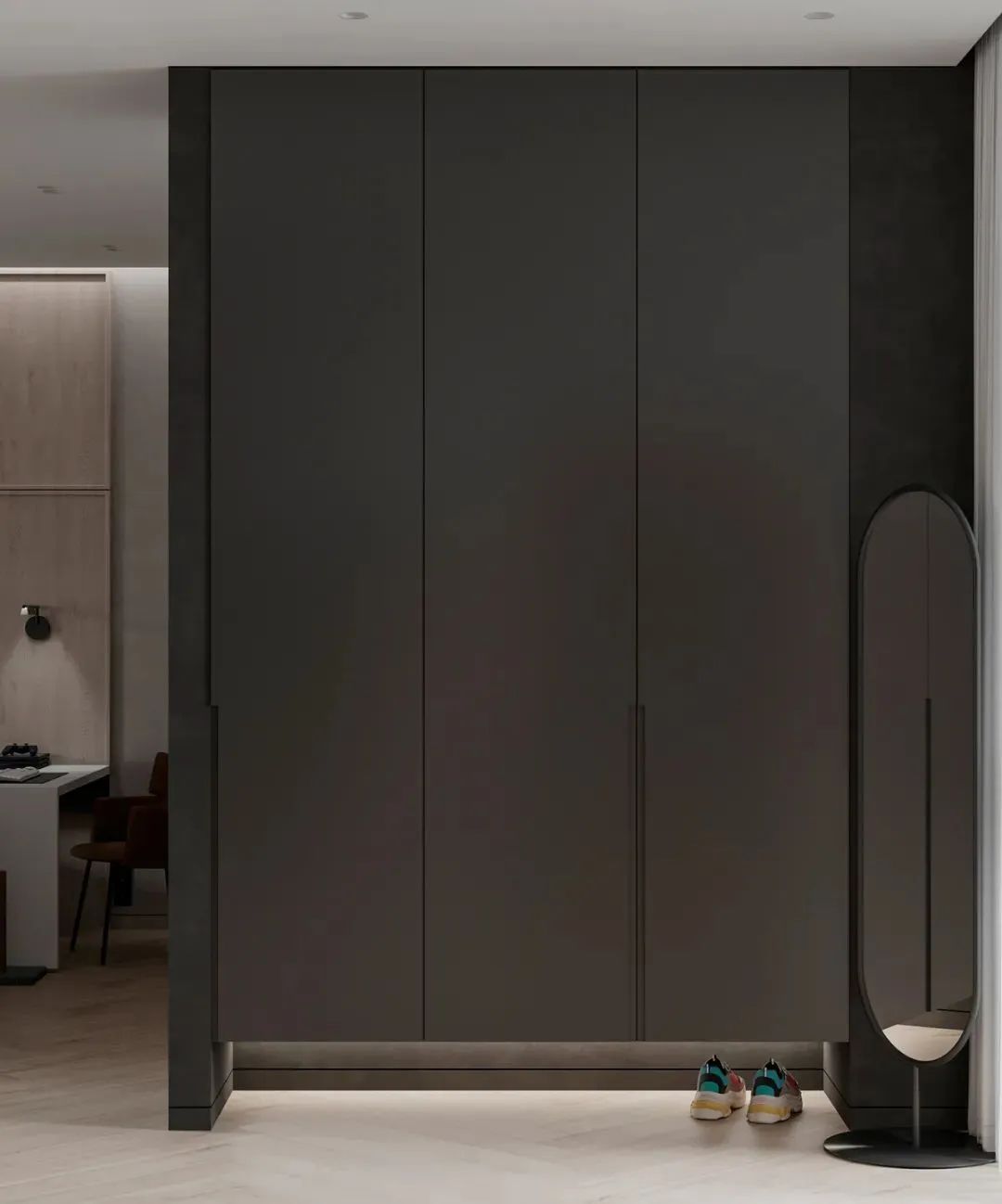 百款门厅柜设计案例，让家焕然一新-55