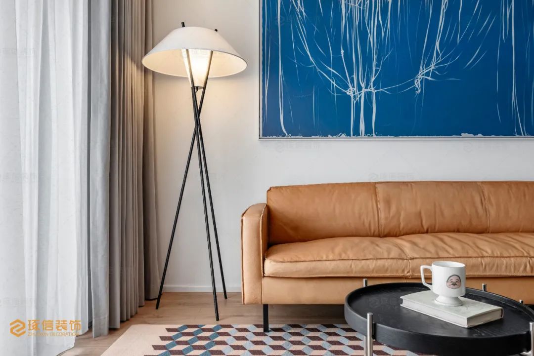 现代北欧风，华侨城云溪别院 90 平米三室两厅一厨两卫-23