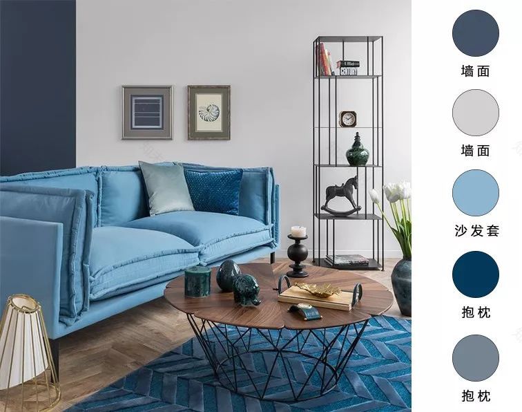 家居配色宝典 | 沙发软装搭配方案,美翻你的家-114