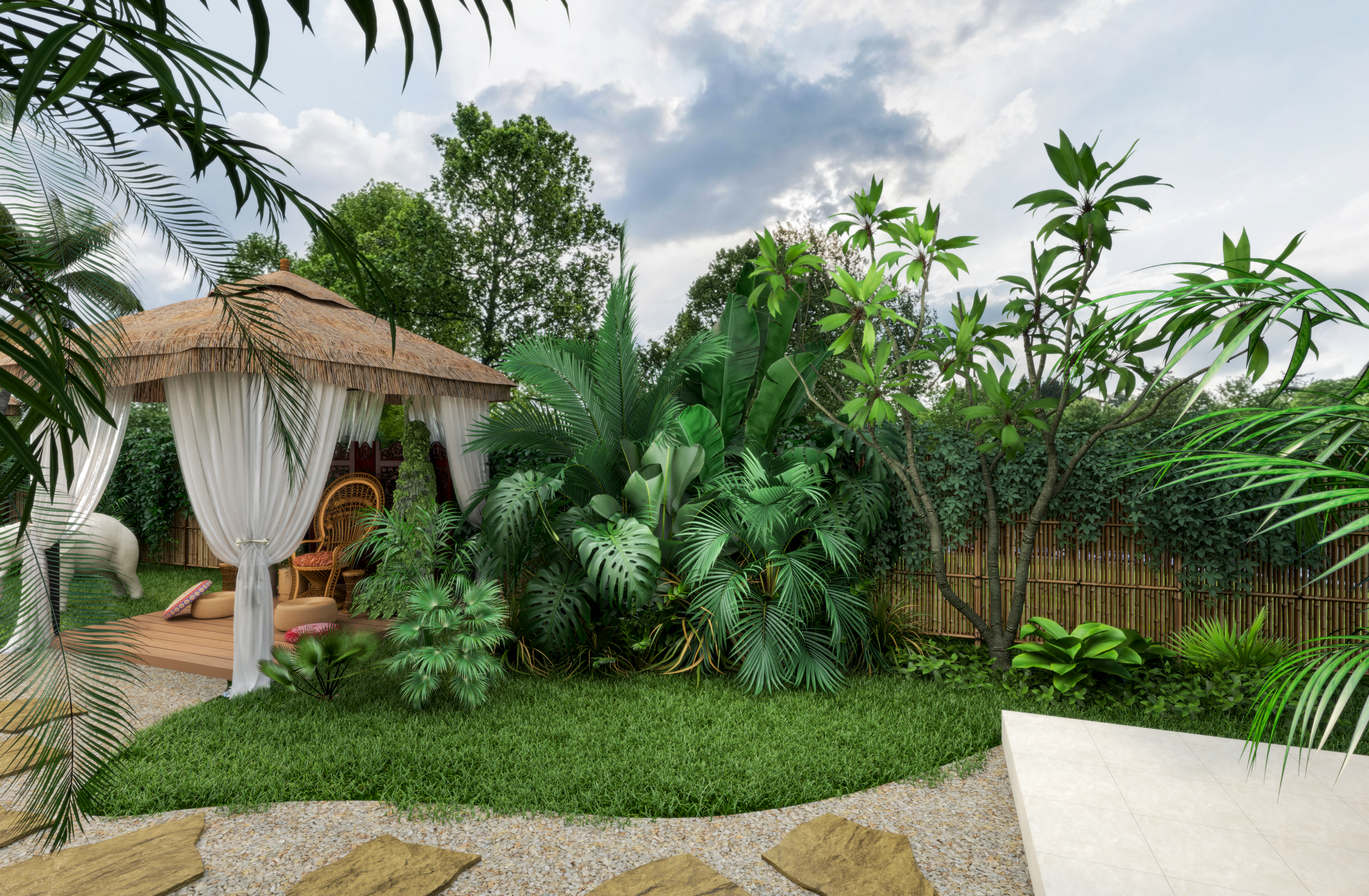 景观美陈打卡点位 · 告庄酒店改造旅拍场地效果设计丨中国西双版纳丨郭大叔和星星崽-26