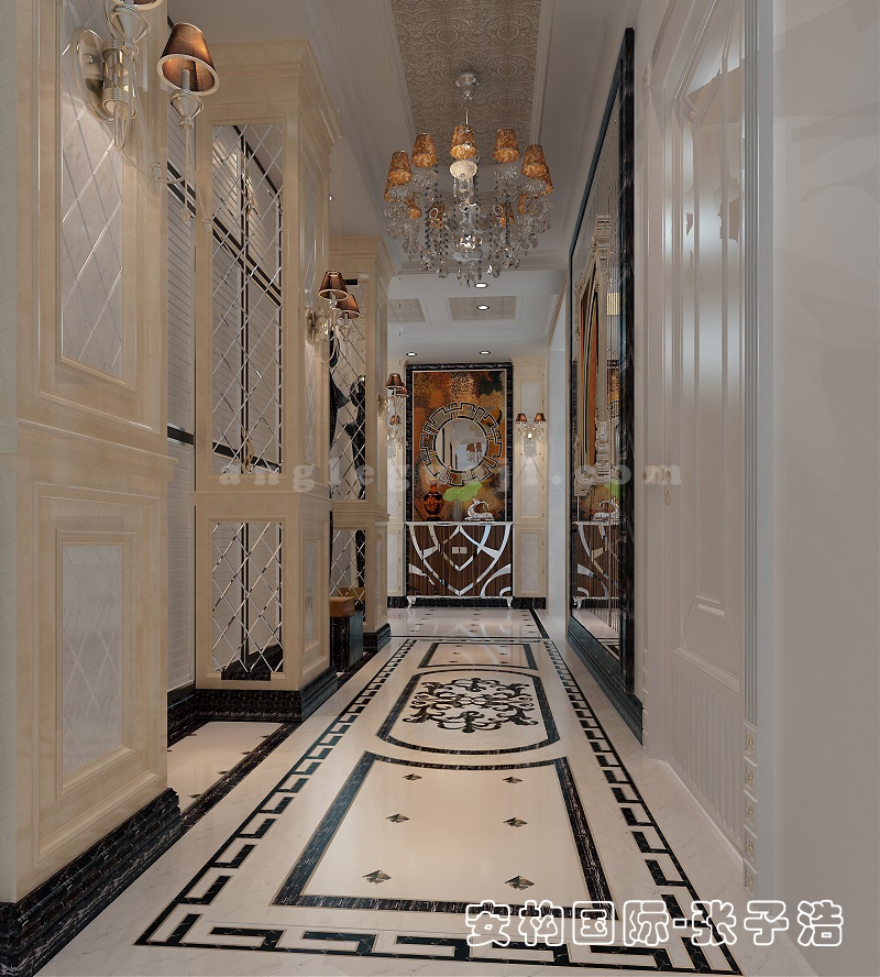 包头别墅 Art Deco 风格 | 品味奢雅的艺术装饰-13