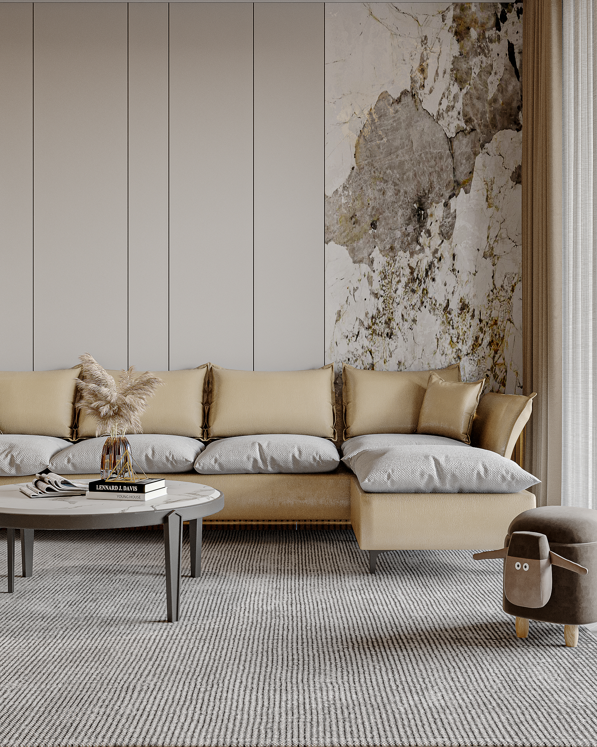 现代风格“仓溢景”室内设计案例-4