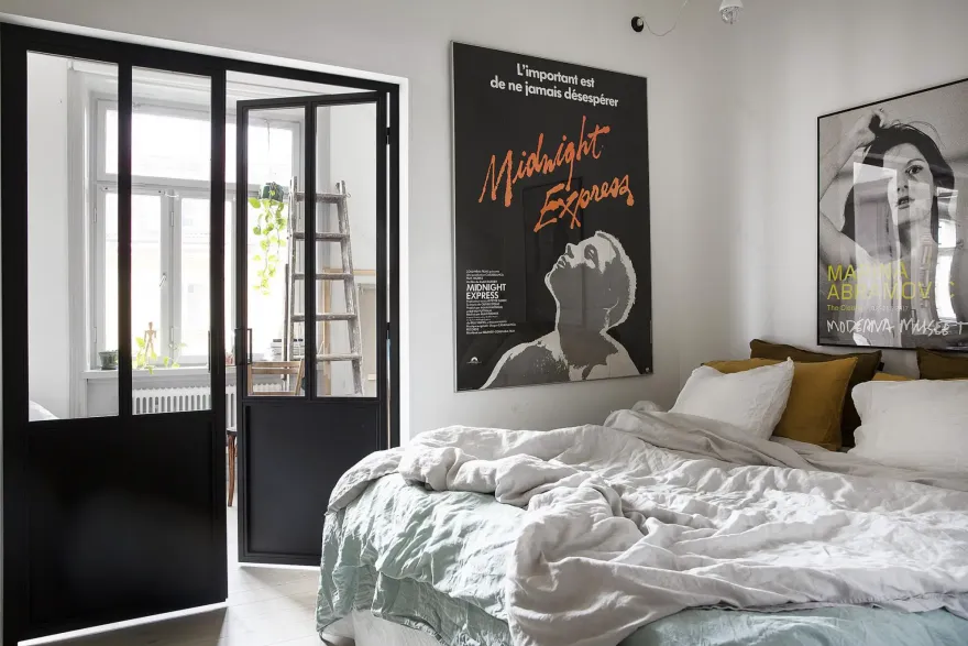 融合复古与现代的瑞典 Art Nouveau 公寓-12