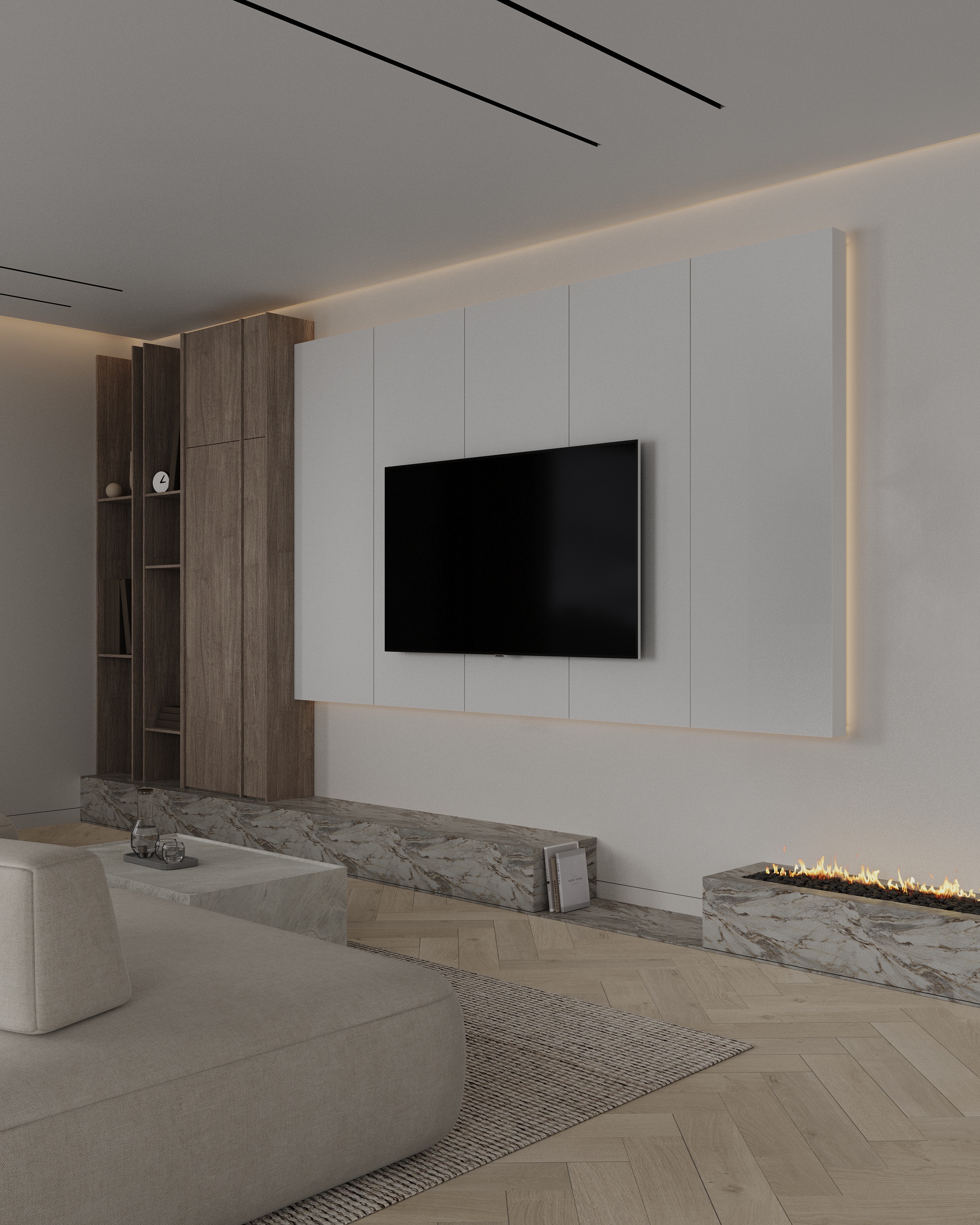 厨房客厅可视化设计丨美国丨Inesa Orlenko-12