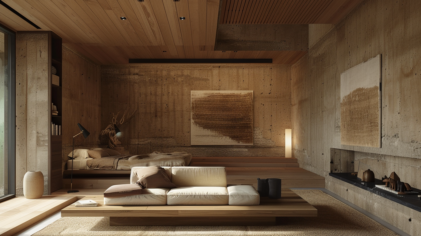 侘寂（Wabi-sabi ）风格的室内设计-63