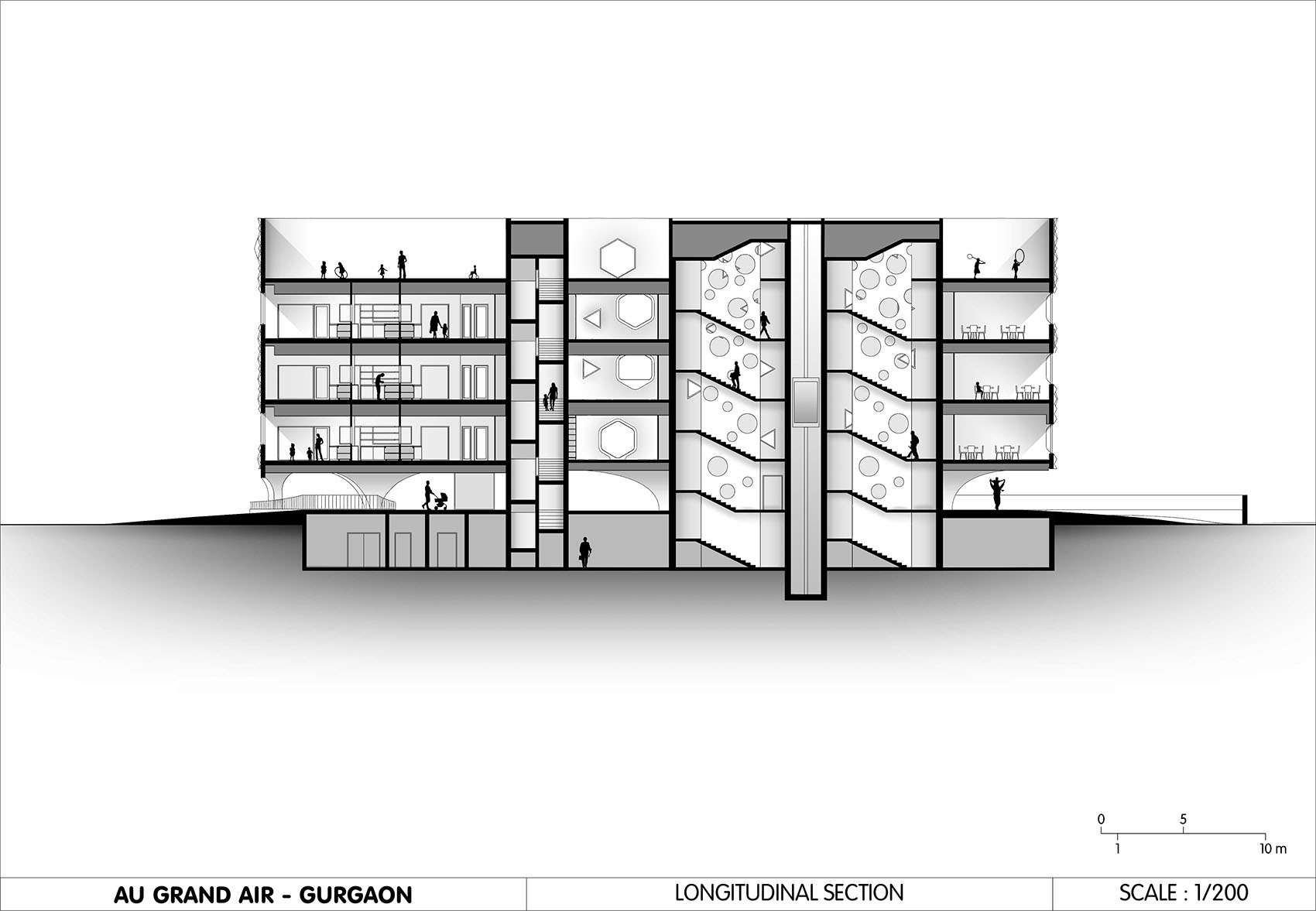 Au Grand Air 幼儿园丨印度丨Paul Le Quernec Architect-45