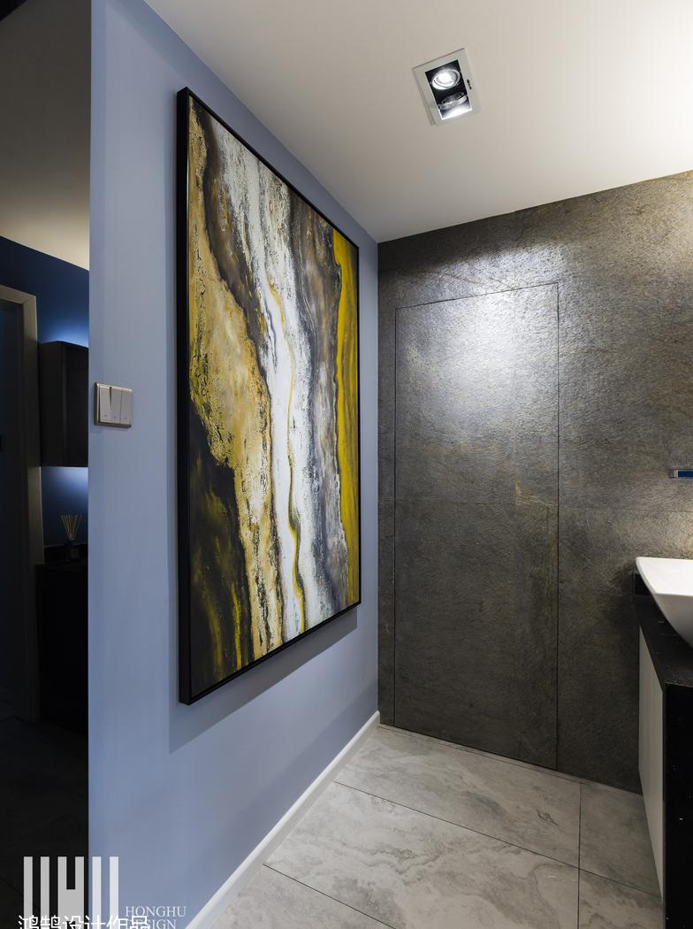 上海阳城 125㎡现代浪漫家居设计-23