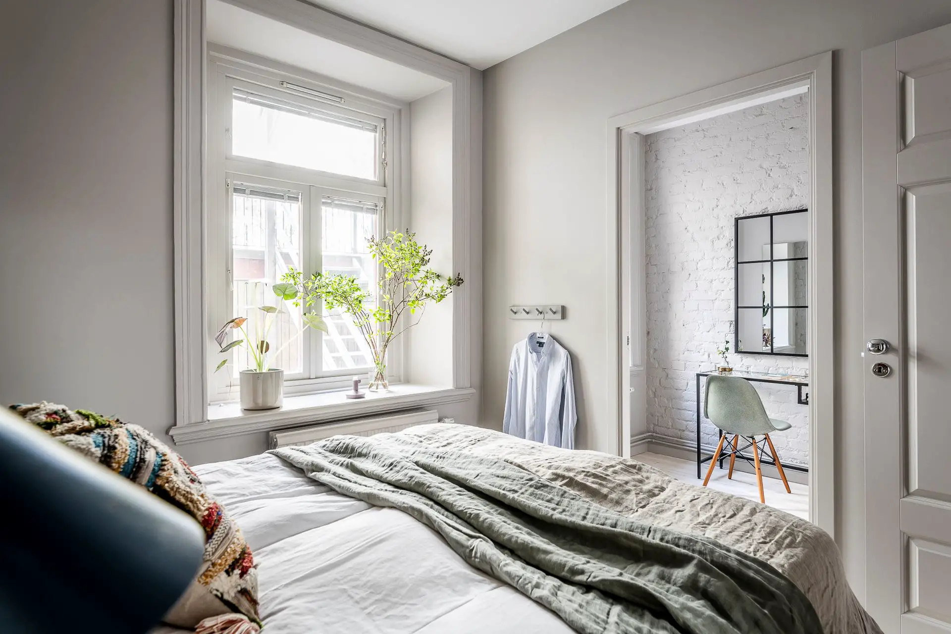 瑞典 1904 年建筑的 41m2 公寓改造 | 古典与现代的完美融合-17