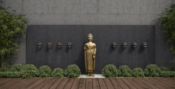 乌克兰基辅亚洲风住宅——和谐自然的人居环境-22