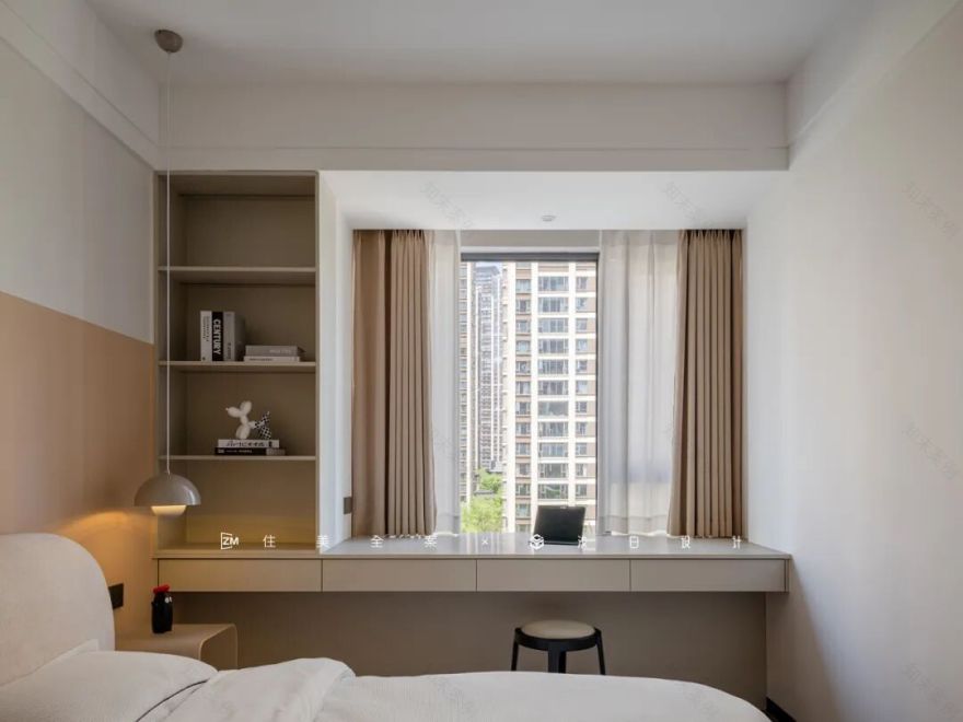 将185㎡精装房雕琢成现代意式质感居所丨住美全案&浅白设计-81