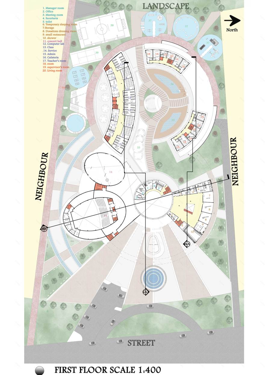 Rehabilitation Center (احتواء) 康复中心丨埃及开罗-19