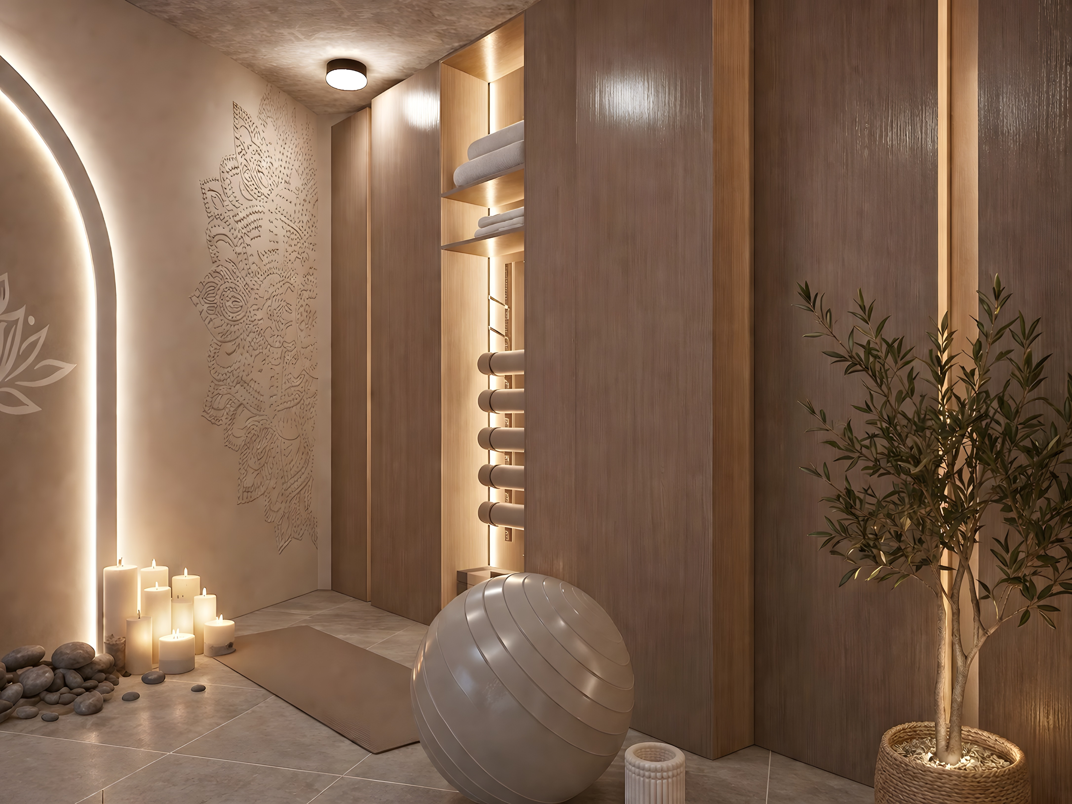 Modern Gym Interior Visualization-8