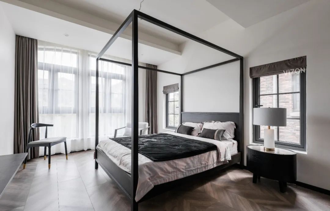 黑白艺术空间,自然与音乐的和谐奏鸣-22