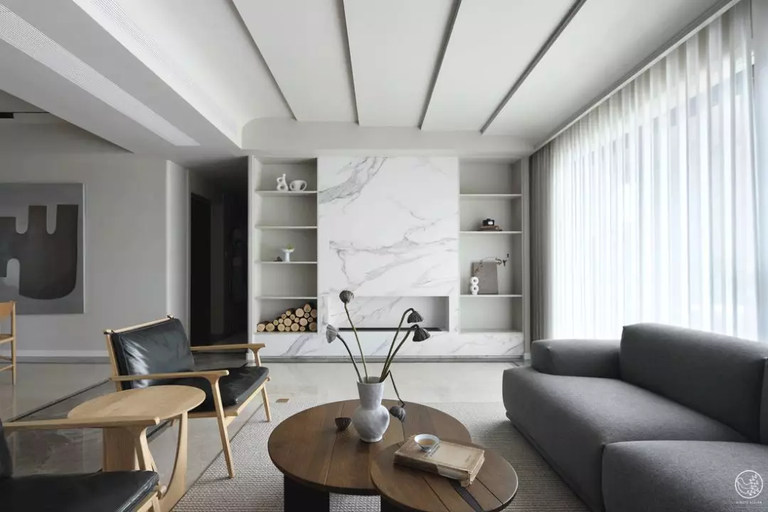 奶油诗意 · 现代雅致家庭空间设计丨中国成都丨清羽设计-24