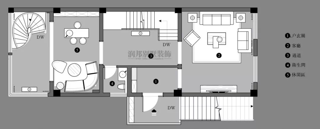 薛杨团队打造无锡 480㎡轻奢别墅，诠释现代生活美学-30