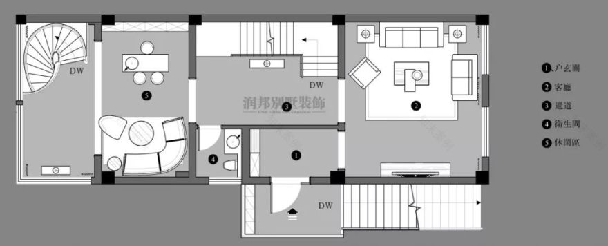 薛杨团队打造无锡 480㎡轻奢别墅,诠释现代生活美学-30