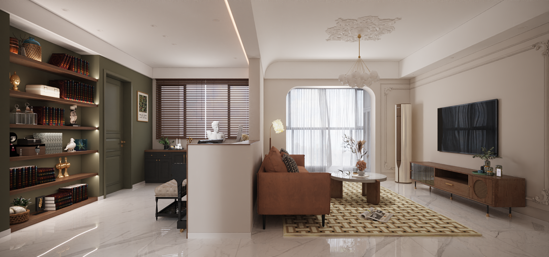 奶油色调的温馨家居丨中国南宁丨大盛设计事务所-13