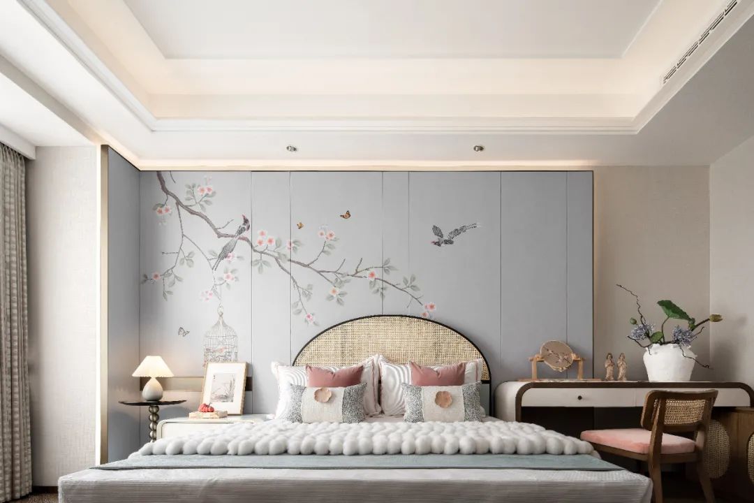 长沙建发松雅院下叠样板间丨中国长沙丨元禾大千(软装),深圳盘石设计有限公司(硬装)-22