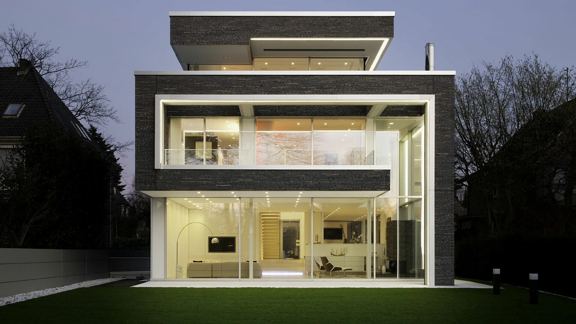 汉堡私人住宅的空中花园丨德国汉堡丨Dibelius Architekten-7