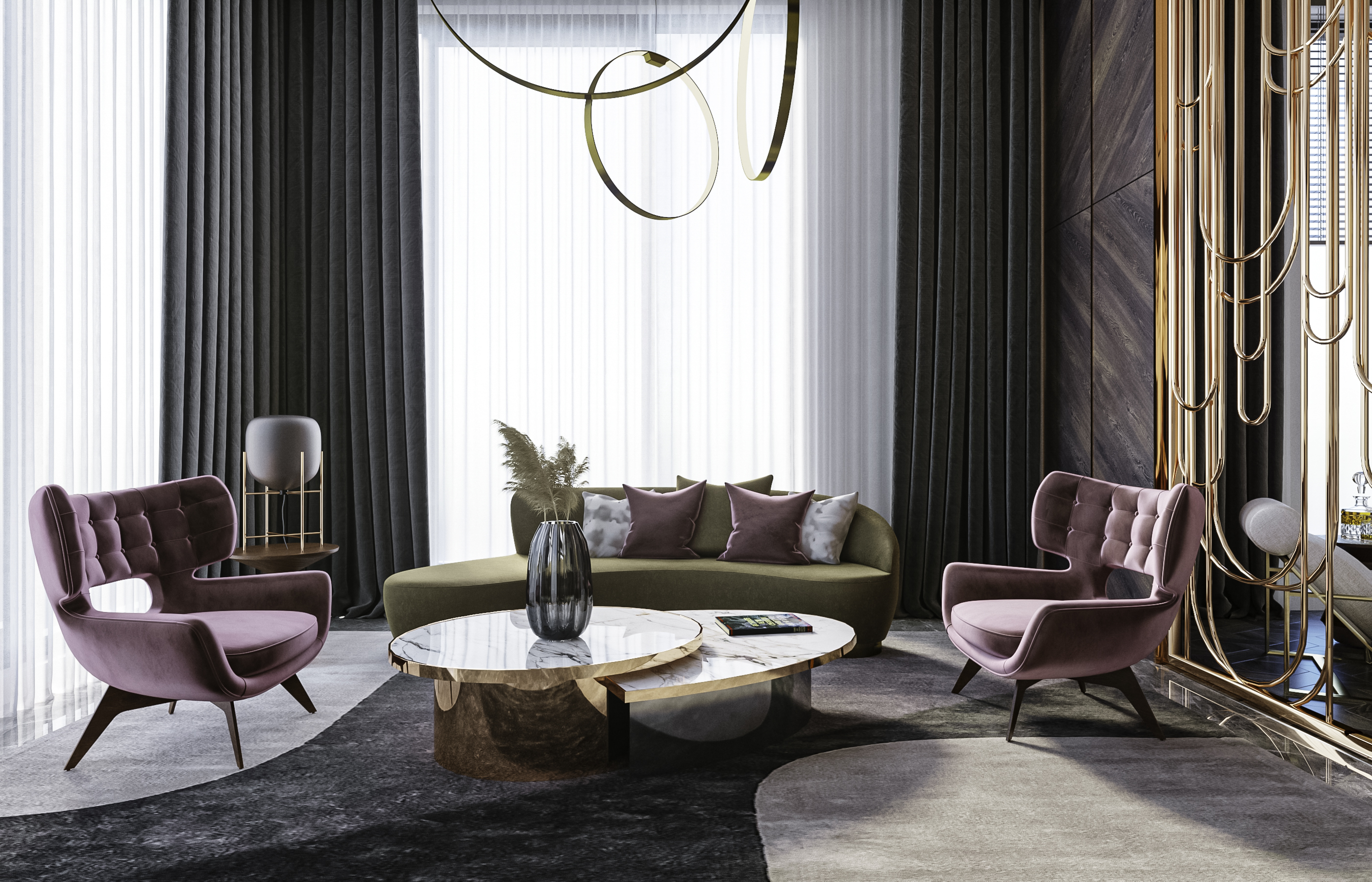 别墅内部丨阿联酋迪拜丨Enliven Solution UK-6