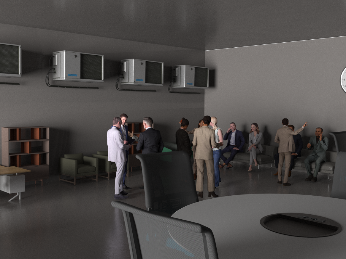 Office 3D Model Design-1