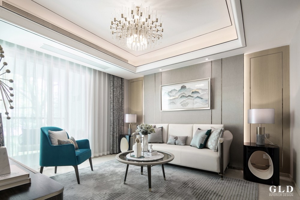 GLD绿檀设计作品 · 绿城·濮园项目125㎡样板间-4