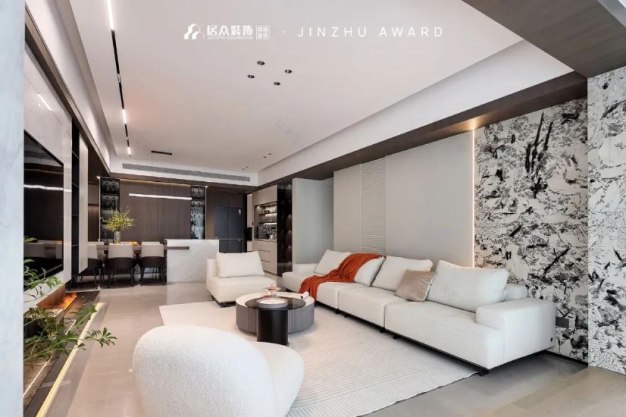 全案新作 | 宝能城155㎡现代意式平层 一眼心动的高级感-21