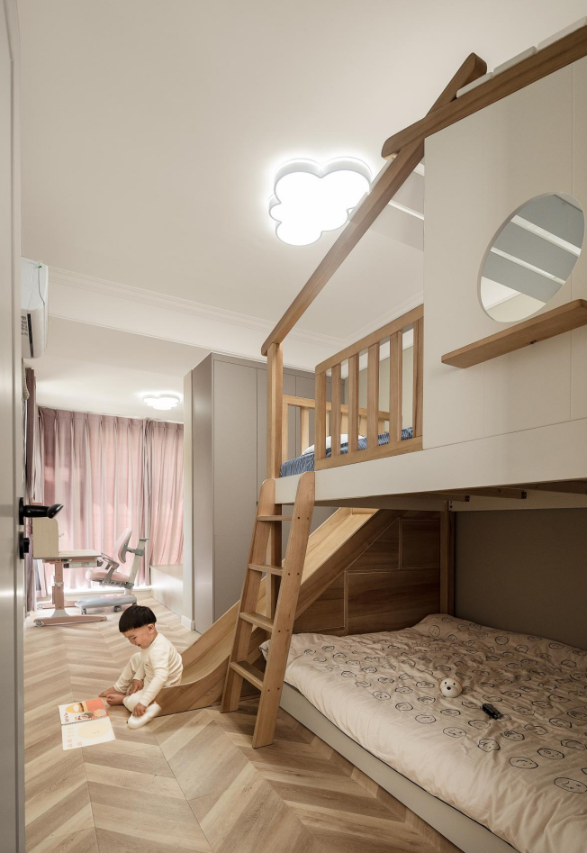 住在奶油色的房子里丨中国郑州丨一品设计&囧家软装-34