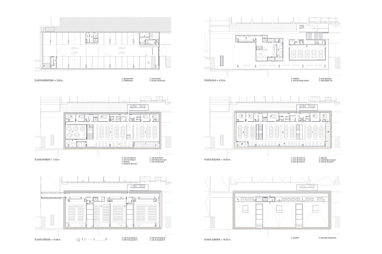 西班牙 Algeciras 大学图书馆-18