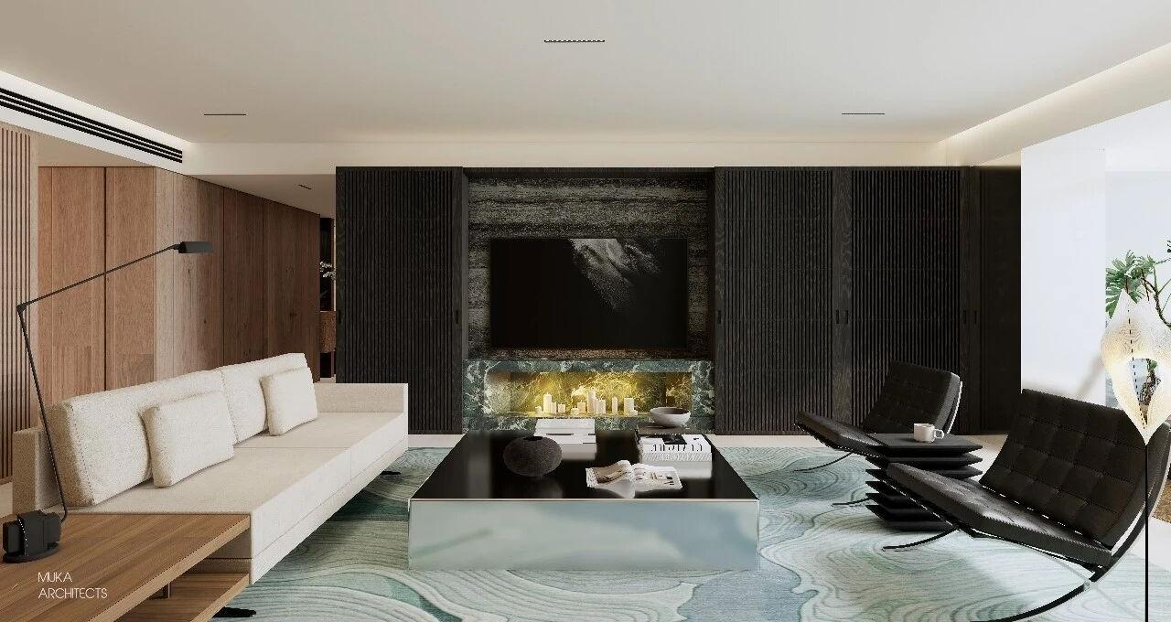 木卡建筑设计 · 上海350㎡滨江景观宅丨中国上海丨上海木卡建筑设计-6