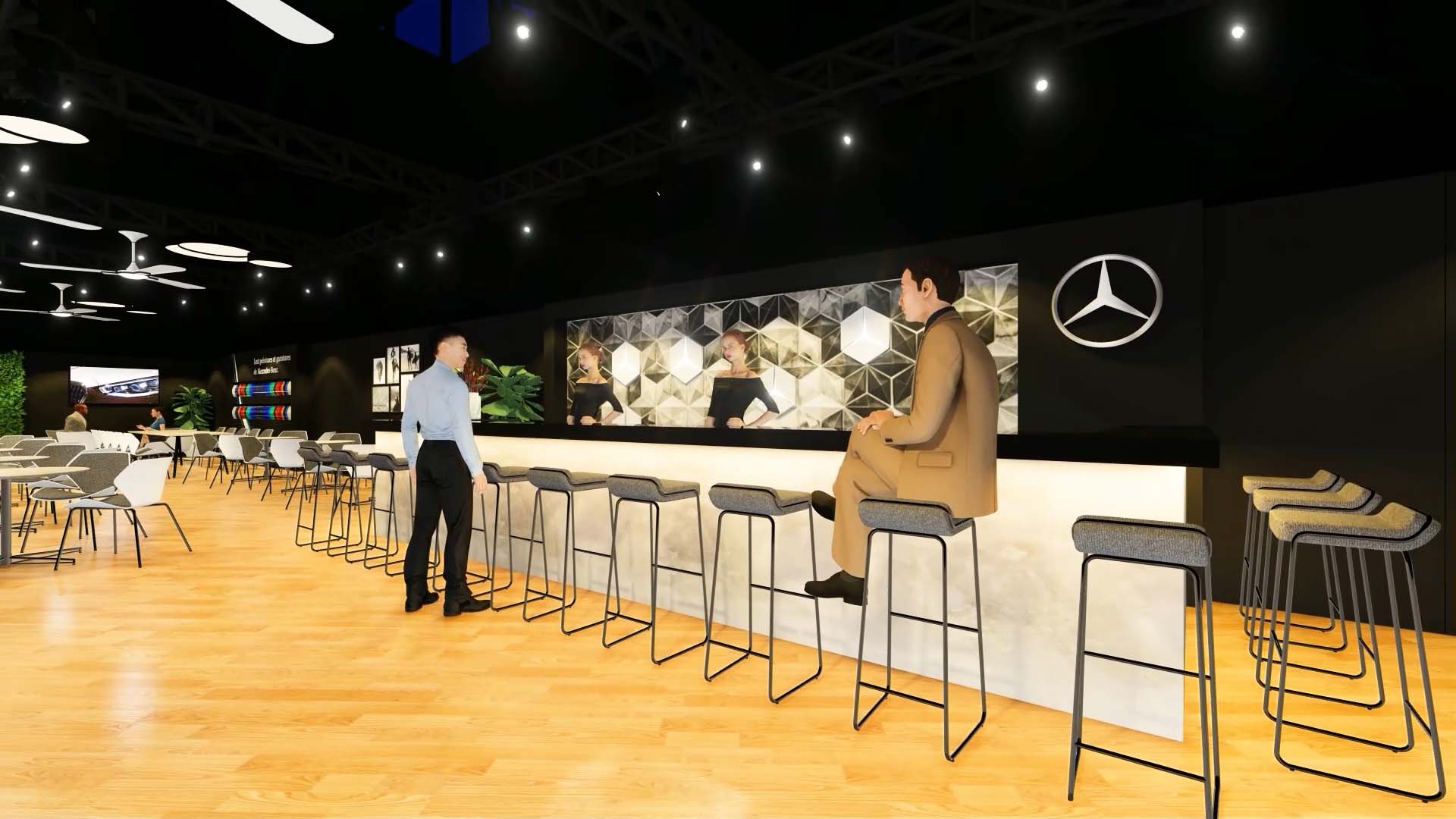 BOOTH MERCEDES CONCEPT 2021-25
