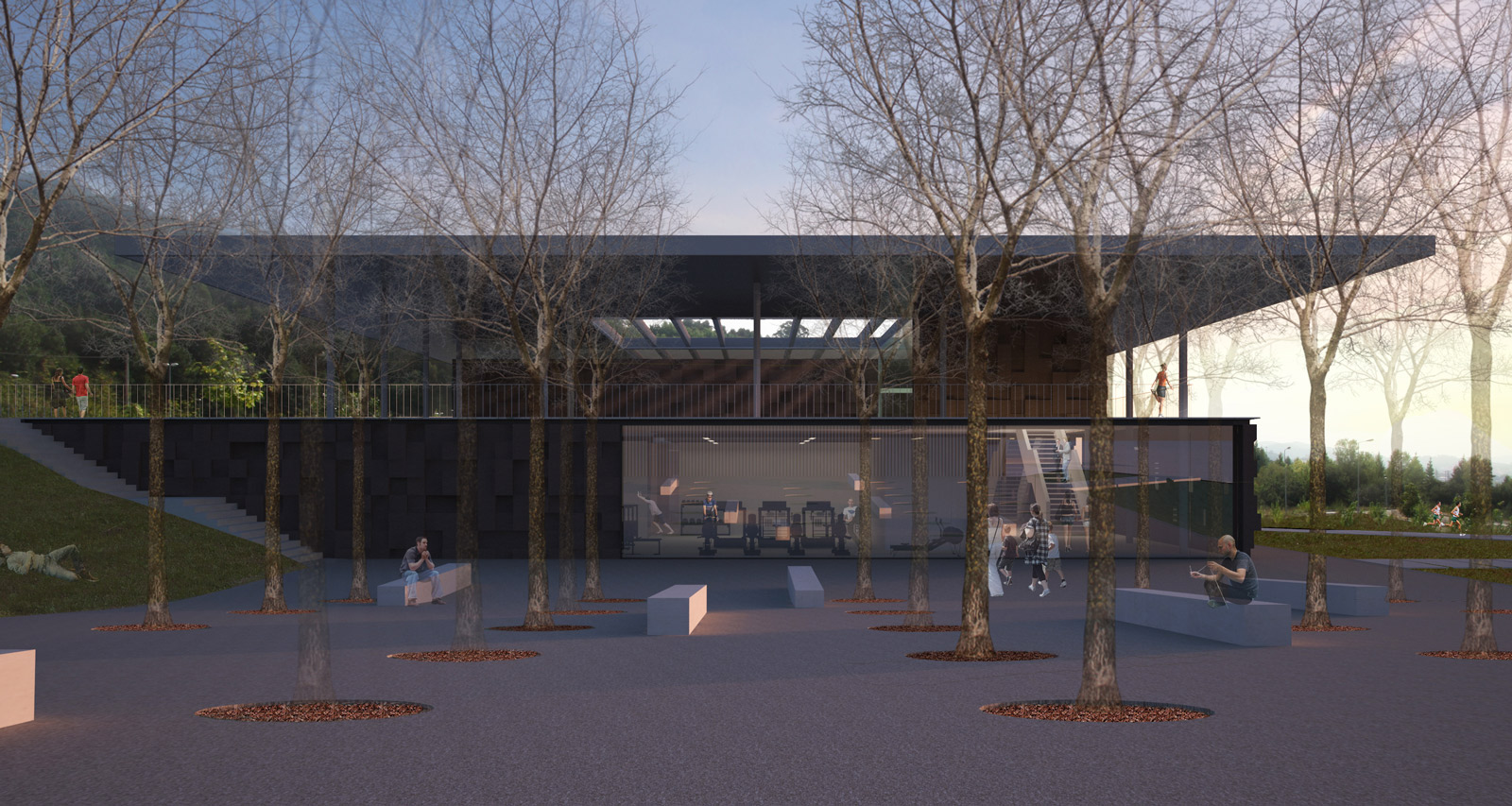 体育馆丨GymnasticsTrainingCenterofGuimarães-66