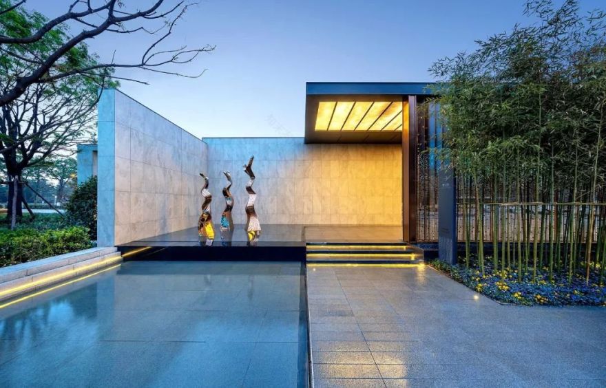 西安中海长安府住宅区景观-13