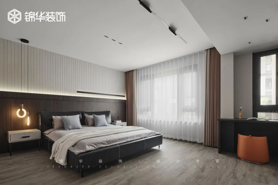 南京阅山居 160㎡现代简约家居设计丨中国南京丨锦华装饰-31