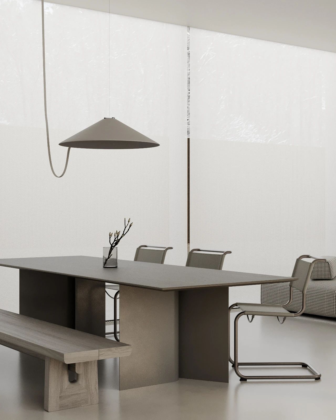 莫斯科地区豪华简约小屋丨俄罗斯莫斯科丨NUMÉRO A,,ATELIER D’INTERIEUR-21