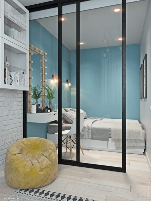 34平米公寓时尚装修项目-16