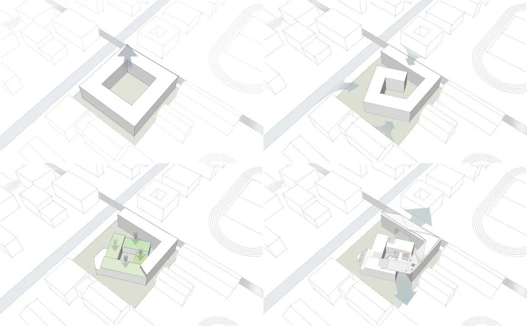 乐清育英寄宿学校 | 螺旋体建筑的丰富空间与创新教育理念-19