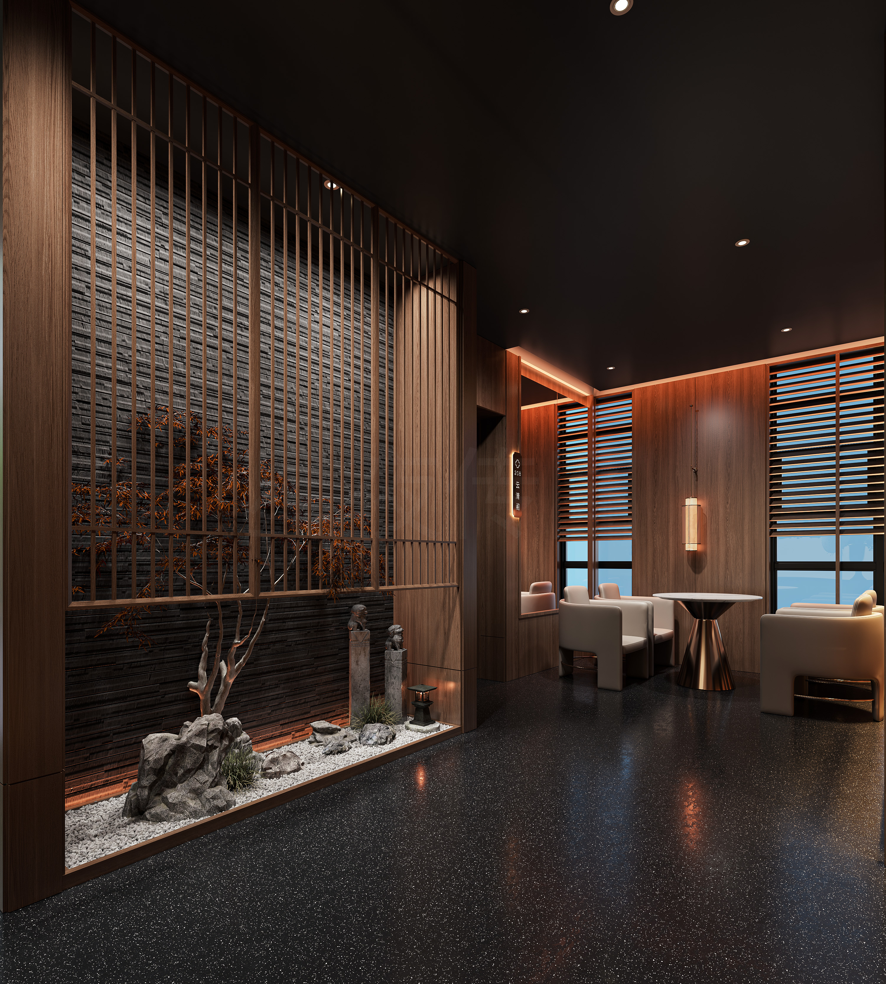 餐厅酒店  效果图-3