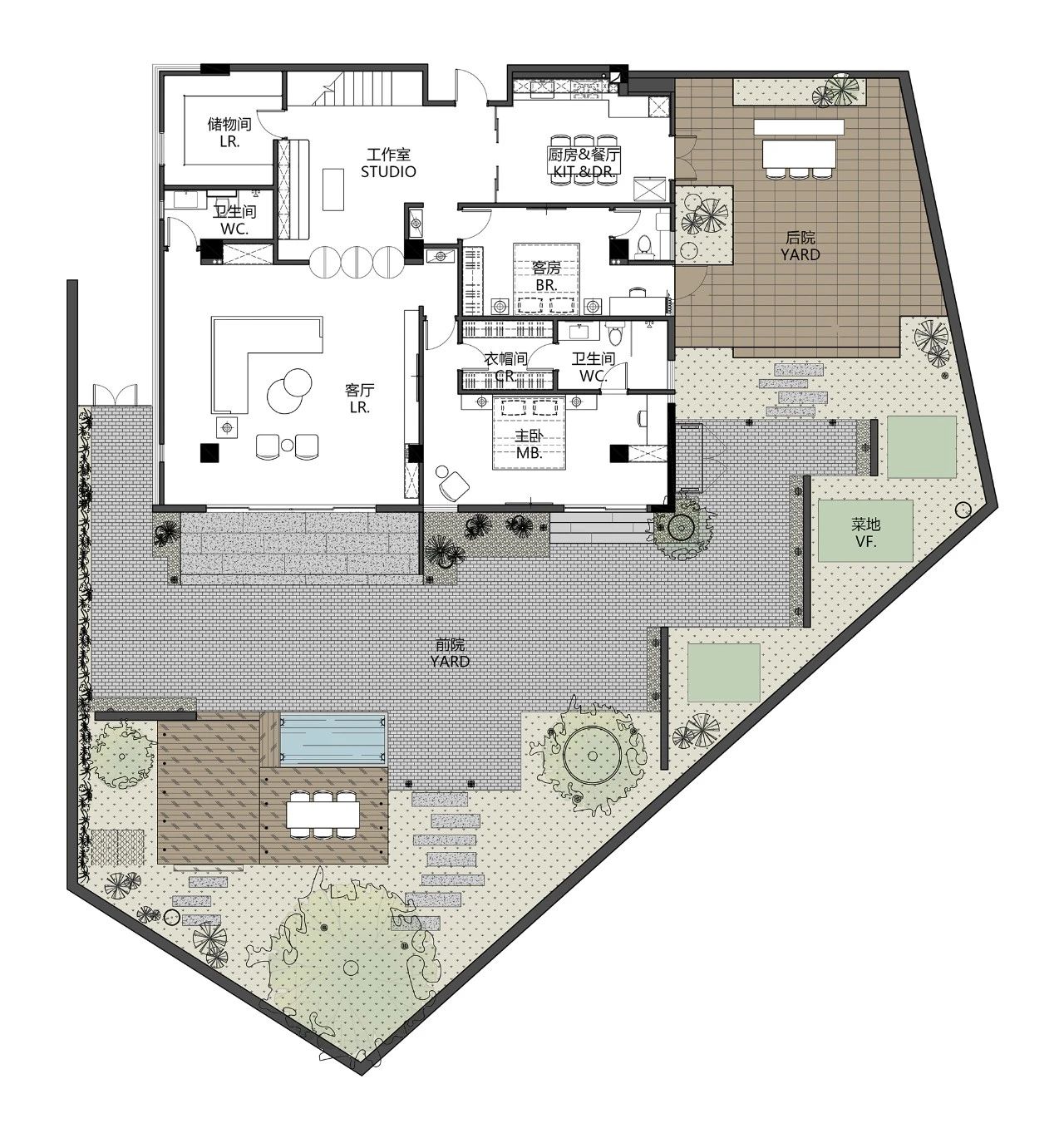《简朴小院》丨中国东莞丨未耒设计(深圳)有限公司-52