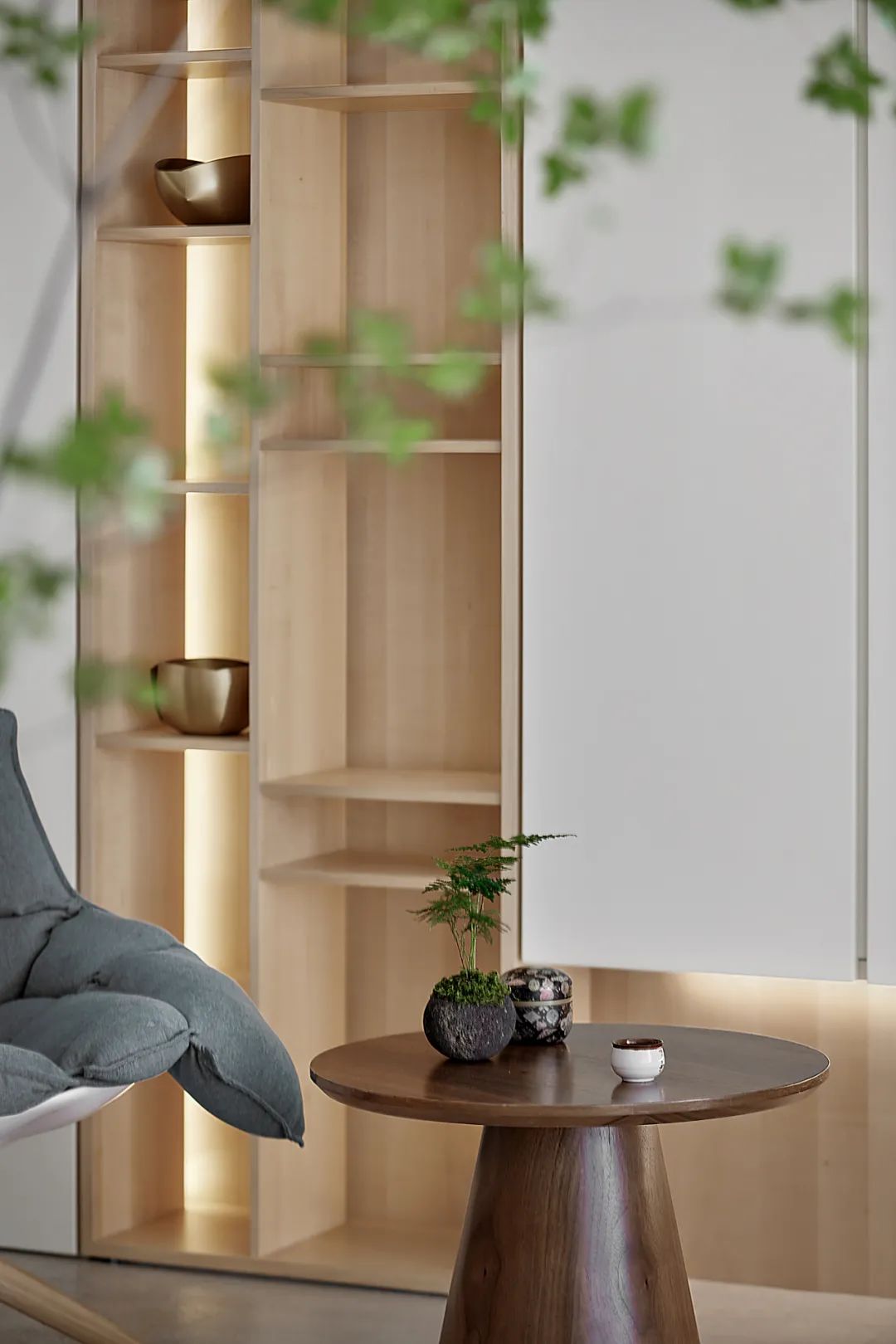 诗意的 100 平米现代家居,重组空间与情感互动-19